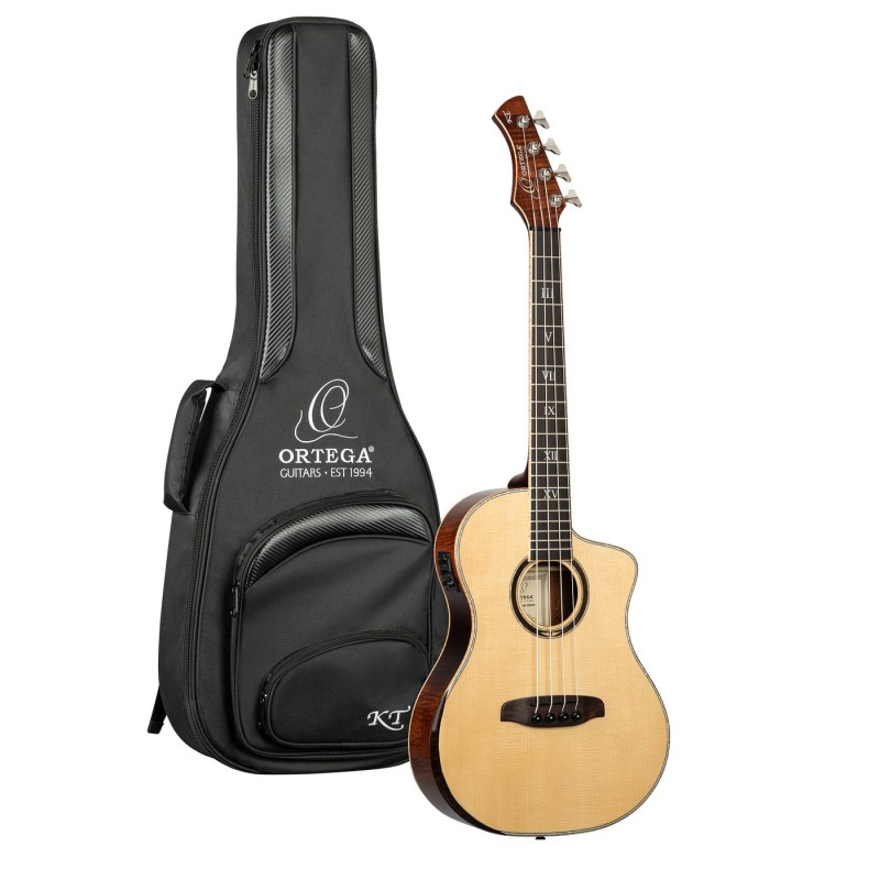 Ortega KT-WALKER-V3 Ken Taylor Signature - Gitara basowa z pokrowcem