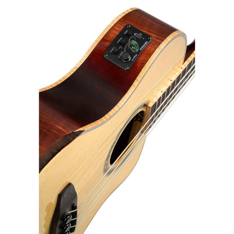 Ortega KT-WALKER-V3 Ken Taylor Signature - Gitara basowa z pokrowcem