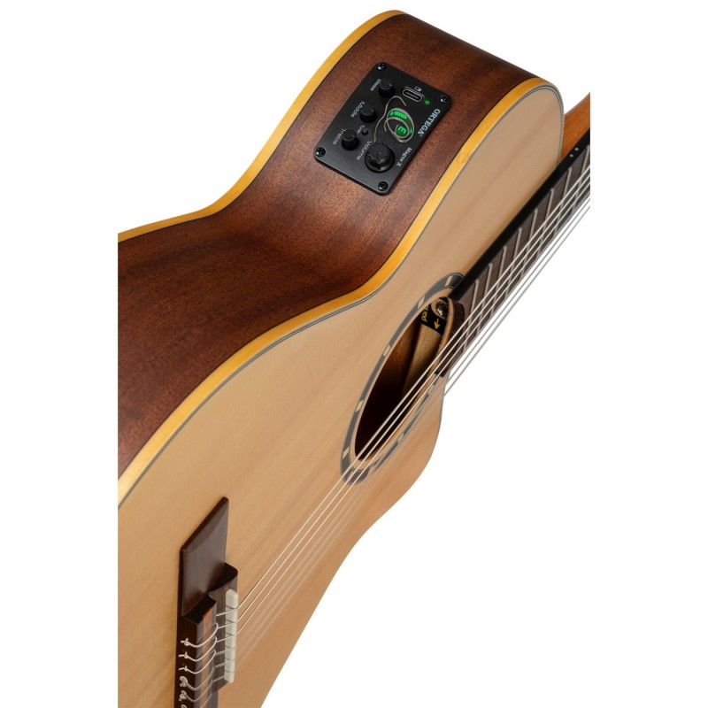 Ortega RCE125-3/4 Family Series - Gitara elektroklasyczna 3/4 z pokrowcem