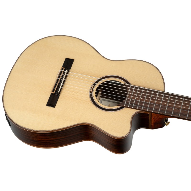 Ortega RCE158RW-8 Performer Series - Gitara elektroklasyczna 4/4 z pokrowcem