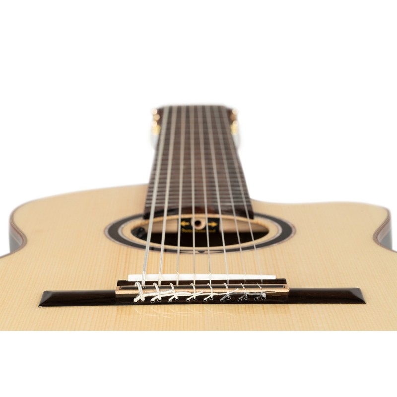 Ortega RCE158RW-8 Performer Series - Gitara elektroklasyczna 4/4 z pokrowcem