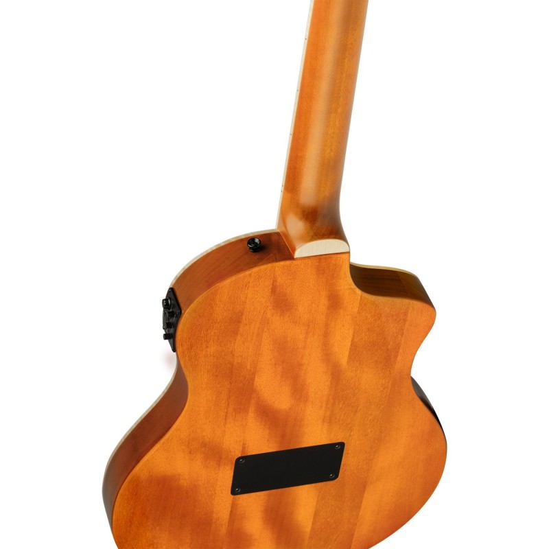 Ortega RTPDLX-FMA-L TourPlayer DeLuxe - Gitara elektroklasyczna leworęczna