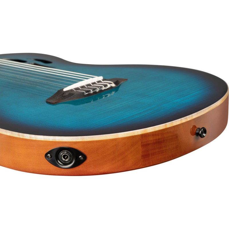 Ortega RTPDLX-FMA-L TourPlayer DeLuxe - Gitara elektroklasyczna leworęczna