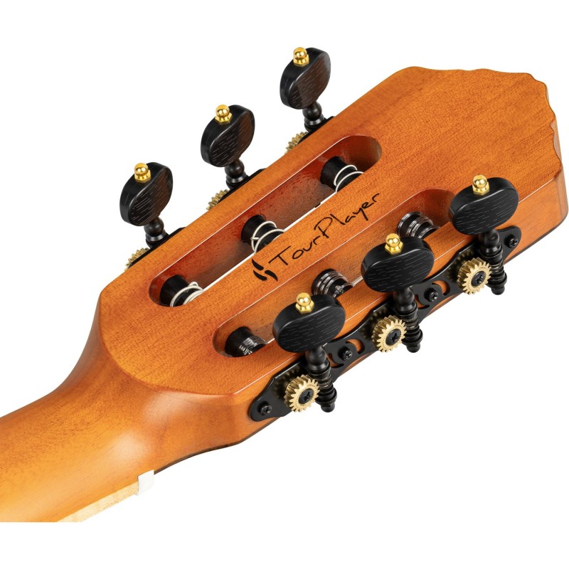 Ortega RTPDLX-FMA-L TourPlayer DeLuxe - Gitara elektroklasyczna leworęczna