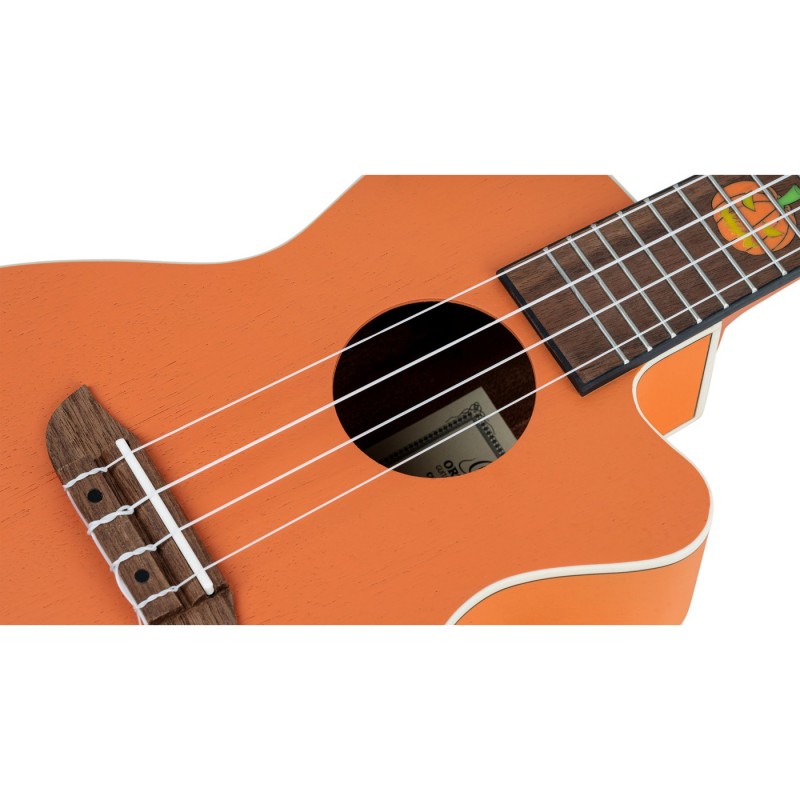 Ortega RUHWCE Custom Built Series Halloween Edition - Ukulele elektroakustyczne koncertowe