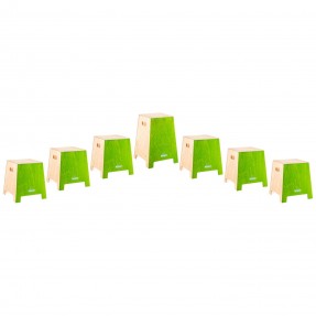 NINO Percussion NINOSET990GR Stackable Classroom - Zestaw Cajonów