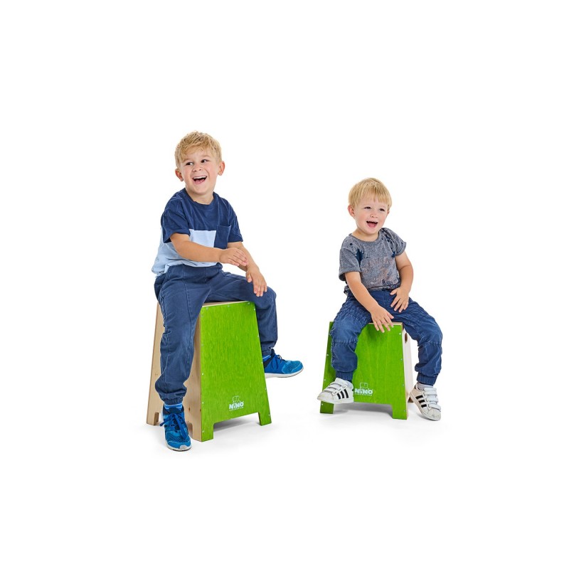 NINO Percussion NINOSET990GR Stackable Classroom - Zestaw Cajonów