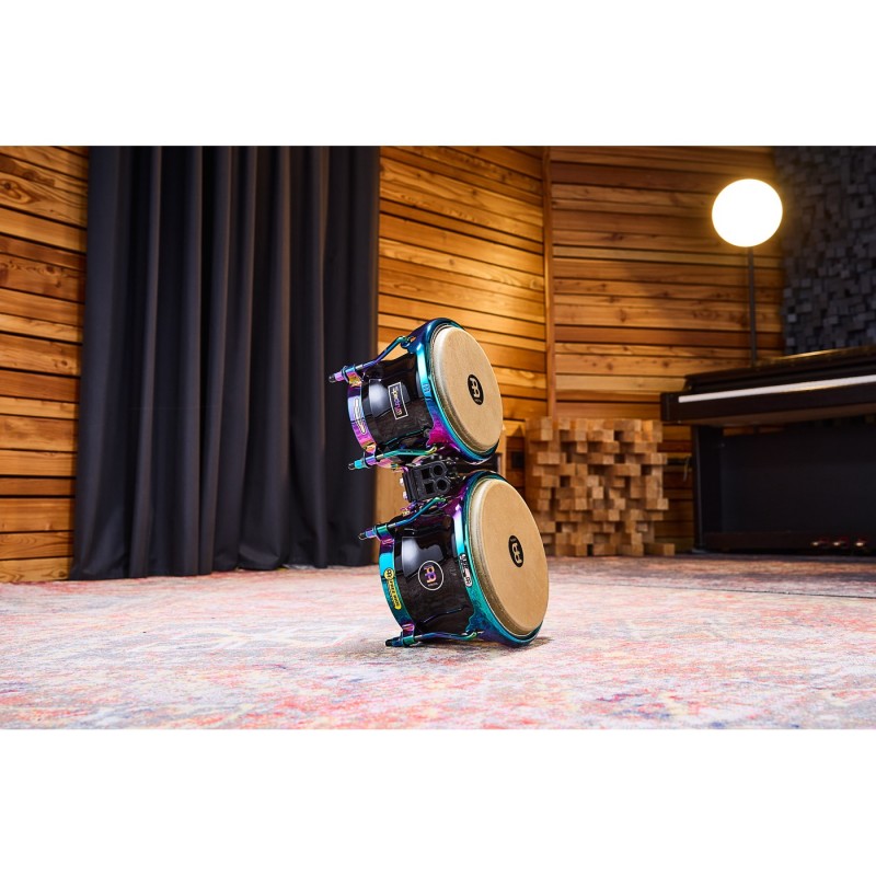 Meinl Percussion S400PBK Marathon Spectrum Series - Bongosy 7" & 8 1/2"