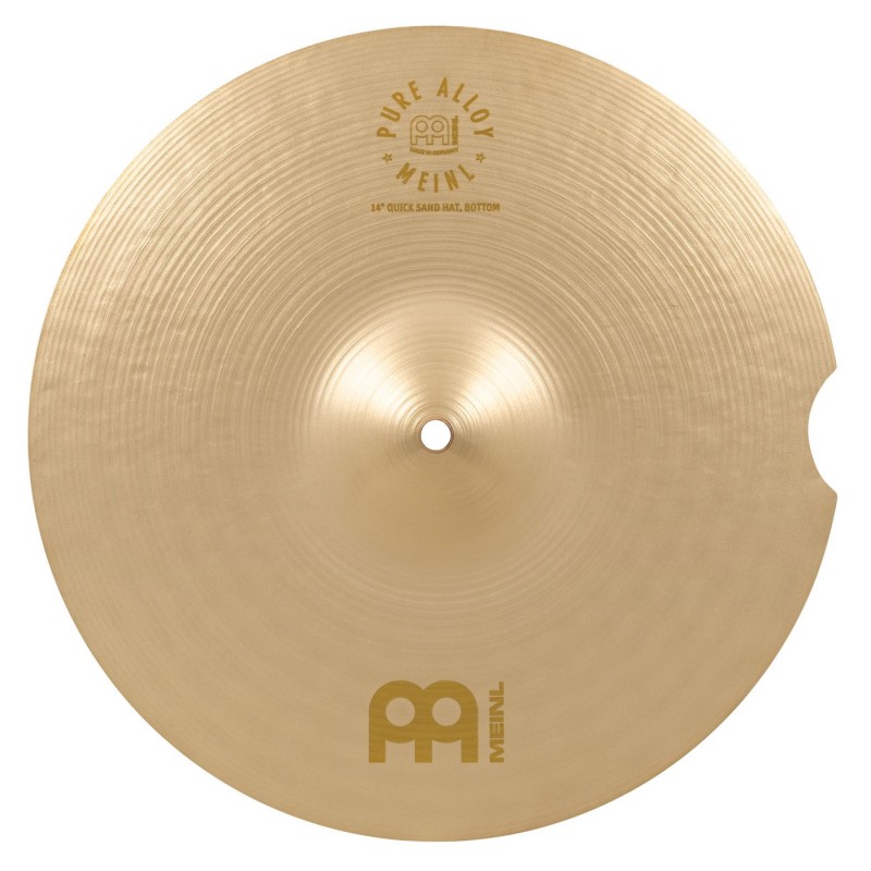 Meinl Cymbals PA14QSH Pure Alloy Quick Sand Hat 14"Benny Greb Signature - Talerz perkusyjny