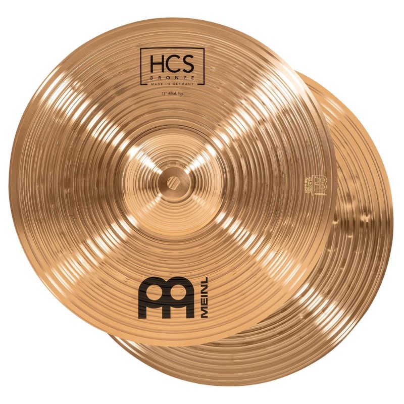 Meinl Cymbals HCSB13H Cymbals HCS Bronze Hihat 13" - Talerze perkusyjne Hihat