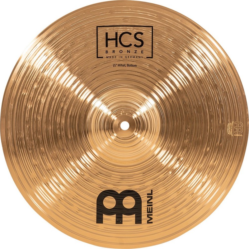 Meinl Cymbals HCSB15H HCS Bronze Hihat 15" - Talerze perkusyjne Hihat