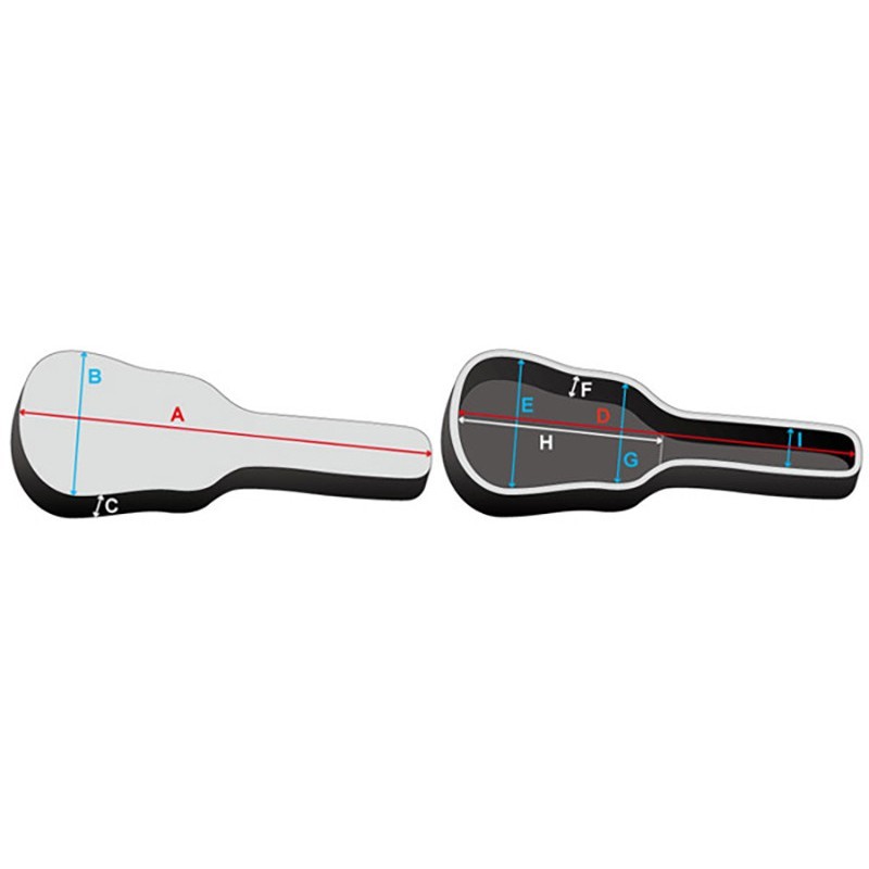 Ibanez IAB101 - Pokrowiec na gitarę akustyczną