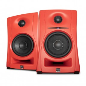 Kali Audio LP-UNF Modjave Red - Para monitorów odsłuchowych, czerwone - 1 - Monitory studyjne - Kali Audio LP-UNF Modjave Red to