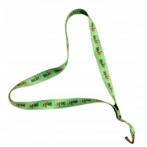 Akmuz P&P UK-5 małpki Pasek do ukulele - 1 - Strona główna - Kolorowy, regulowany pasek do ukulele. Pasek P&P UK-5 pasuje do każ