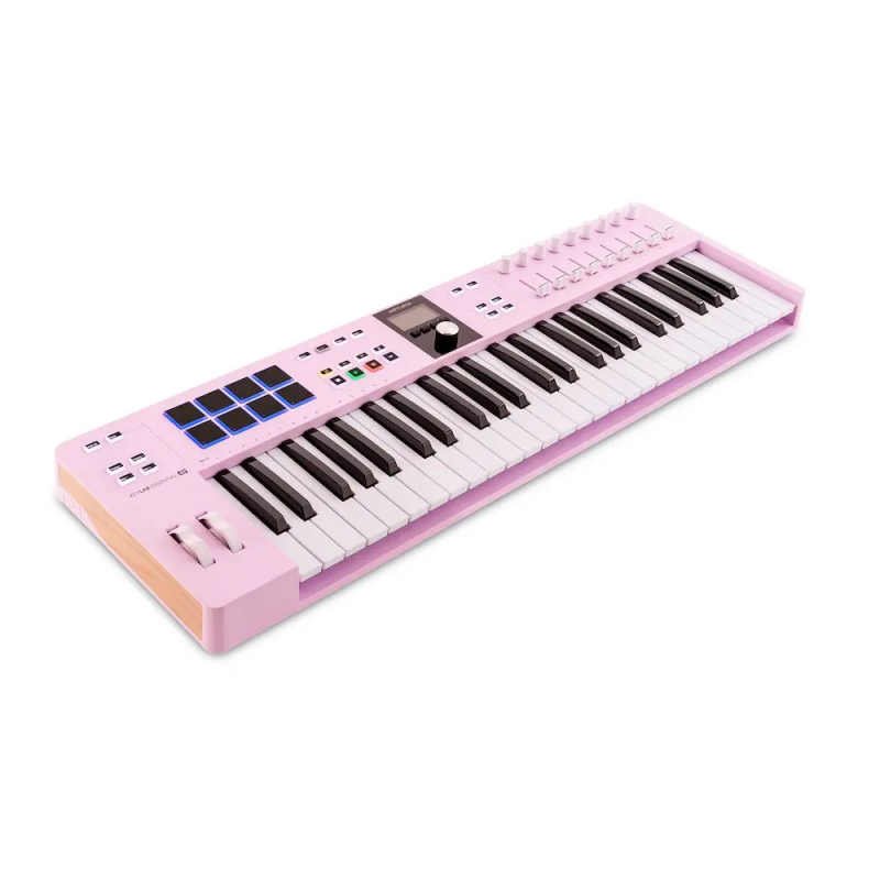 Arturia KeyLab Essential 49 mk3 Rose Quartz - klawiatura MIDI - 3 - Klawiatury, Kontrolery MIDI - Klawiatura sterująca KeyLab Es