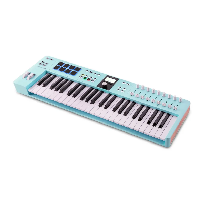 Arturia KeyLab Essential 49 mk3 Aquamarine - klawiatura MIDI - 3 - Klawiatury, Kontrolery MIDI - Klawiatura sterująca KeyLab Ess