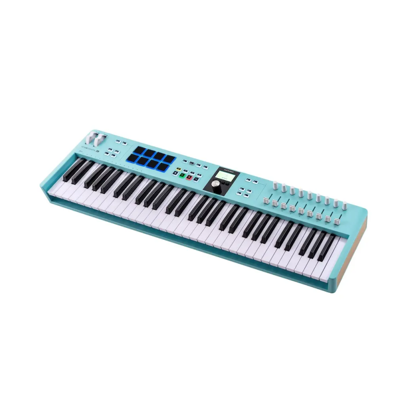 Arturia KeyLab Essential 61 mk3 Aquamarine - klawiatura MIDI - 2 - Klawiatury, Kontrolery MIDI - Klawiatura sterująca KeyLab Ess