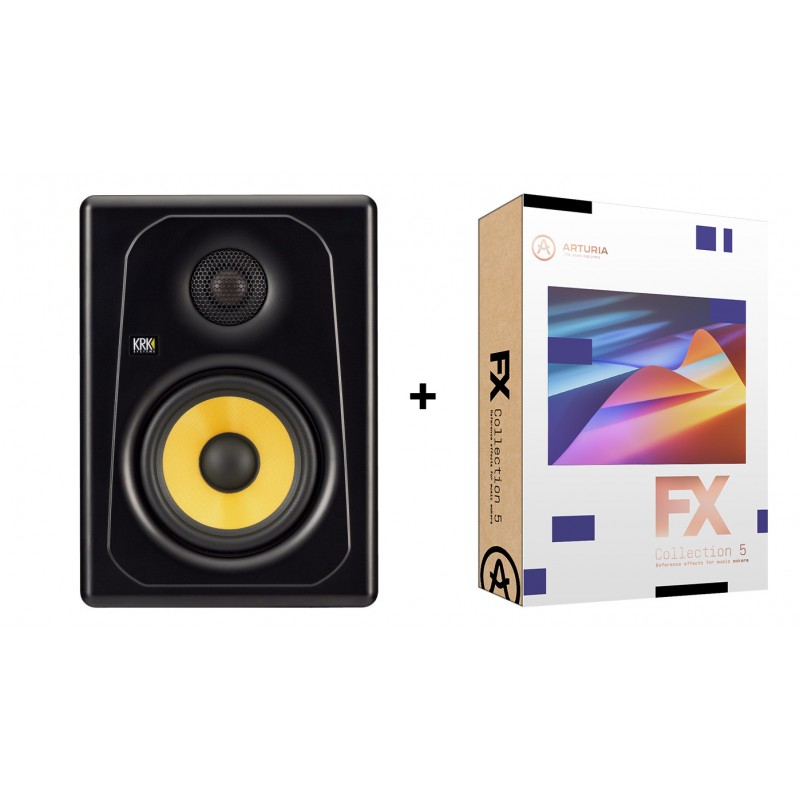 KRK Kreate 5 - Monitor studyjny + FX Collection 5 Gratis na rok - 1 - Monitory studyjne - Monitory studyjne z serii KRK Kreate 5