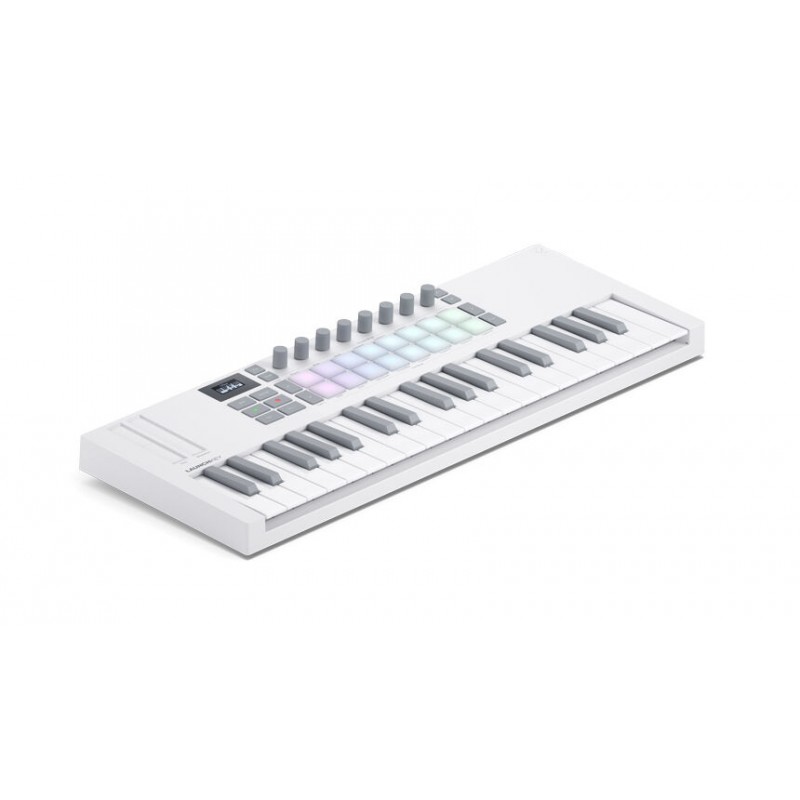 Novation Launchkey Mini 37 MK4 White klawiatura sterująca - 3 - Klawiatury, Kontrolery MIDI - 