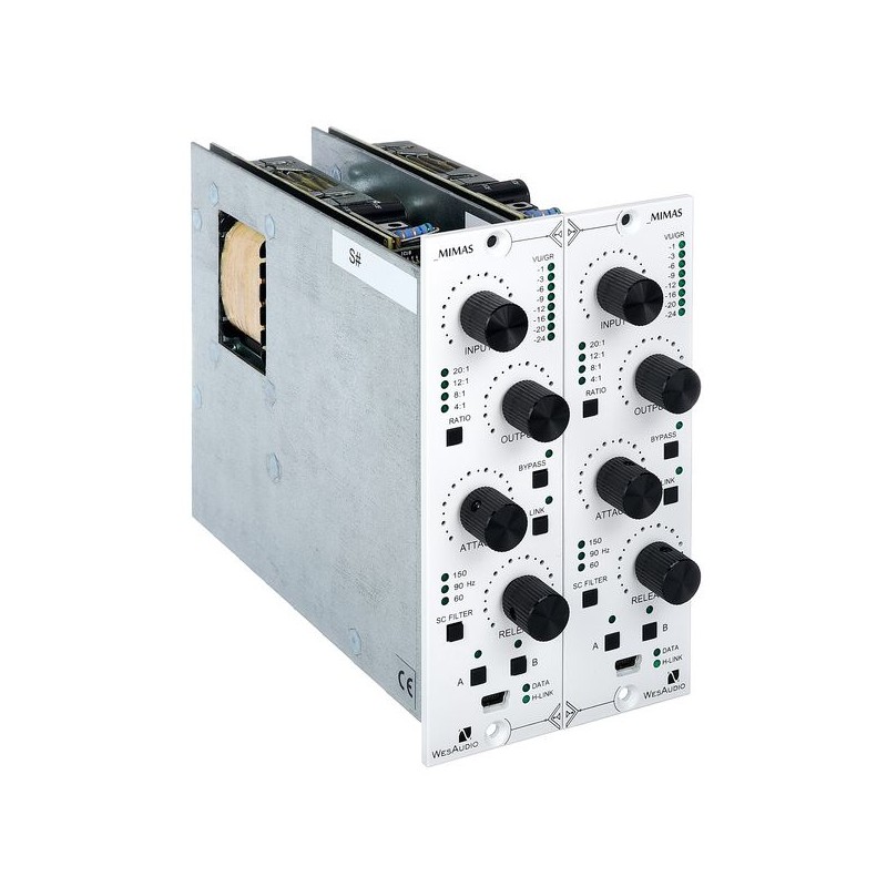 WES Audio Mimas Gemini Kompresor studyjny w formacie 500 - 3 - Kompresory studyjne - Kompresor studyjny WES Audio Mimas Gemini, 