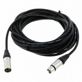 Cordial CTM 10 FM-BK kabel mikrofonowy 10m - 1 - Kable mikrofonowe - Profesjonalny kabel mikrofonowy Cordial CTM 10 FM-BK XLR że