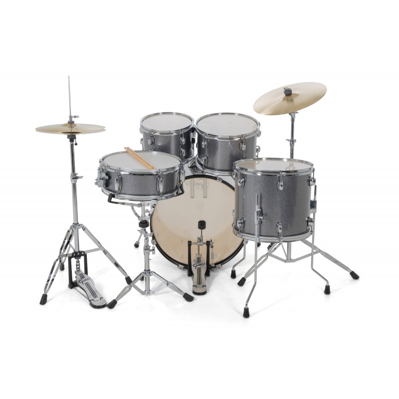 Gretsch GR801.032 Drumset Renegade Grey Sparkle Zestaw perkusyjny Perkusja akustyczna - 4 - Perkusje akustyczne - Perkusja akust