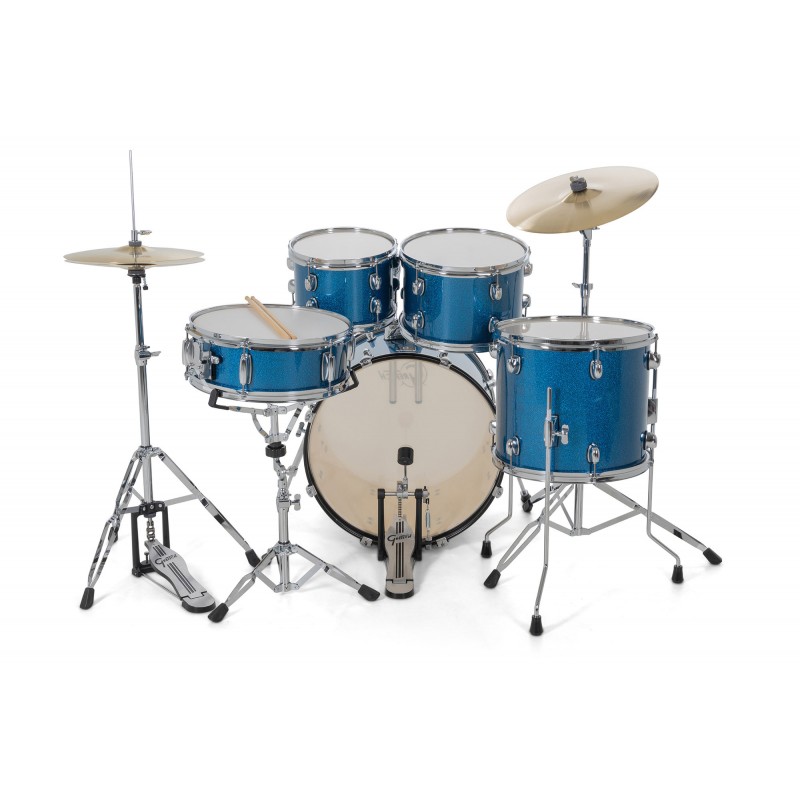 Gretsch GR801.036 Drumset Renegade Blue Sparkle Zestaw perkusyjny Perkusja akustyczna - 7 - Perkusje akustyczne - Perkusja akust