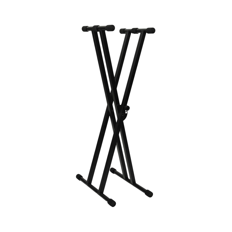 Ever Play KXWD01 - Statyw do keyboard - 1 - Strona główna - Podwójny stalowy statyw do keyboardu Ever Play KXWD01 – Idealny dla 