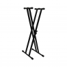 Ever Play KXWD01 - Statyw do keyboard - 1 - Strona główna - Podwójny stalowy statyw do keyboardu Ever Play KXWD01 – Idealny dla 