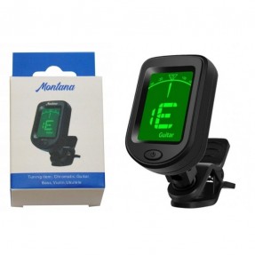Montana MT-2 Stroik do instrumentów strunowych - 1 - Tunery - Montana MT-2 to precyzyjny tuner klipsowy przeznaczony do strojeni