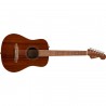 Fender California Standard Redondo Mini Natural Sapele - Gitara akustyczna z pokrowcem