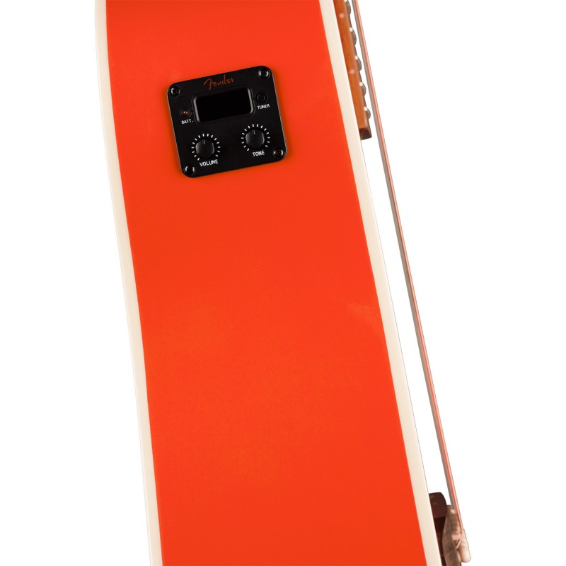 Fender California Standard Redondo CE Fiesta Red - Gitara elektroakustyczna