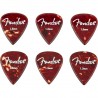 Fender Aero Acrylic Picks - Kostki do gitary 1.5mm 6 szt.