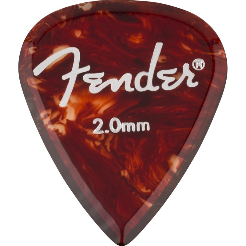Fender Aero Acrylic Picks - Kostki do gitary 2.00mm 6 szt.