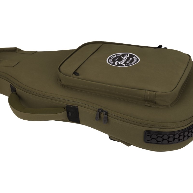 Fender Troubadour Gig Bag Olive - Pokrowiec do gitary basowej