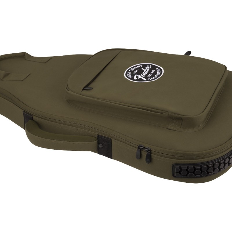 Fender Troubadour Gig Bag Olive - Pokrowiec do gitary elektrycznej