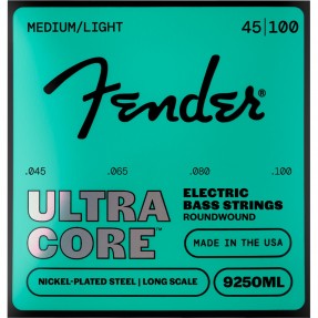 Fender UltraCore 9250ML Roundwound - Sruny do gitary basowej .045 - .100