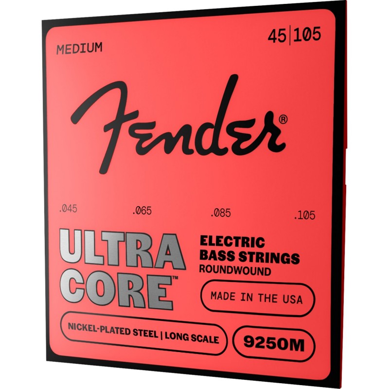 Fender UltraCore 9250M Roundwound - Sruny do gitary basowej .045 - .105
