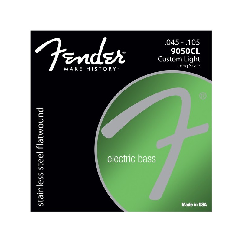 Fender SubSonic 9050 Stainless Flatwound - Sruny do gitary basowej .045 - .105