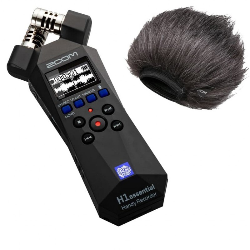 Zoom H1essential / WSH-1e windscreen Bundle Rejestrator z osłoną przeciwwiatrową zestaw - 1 - Rejestratory - 