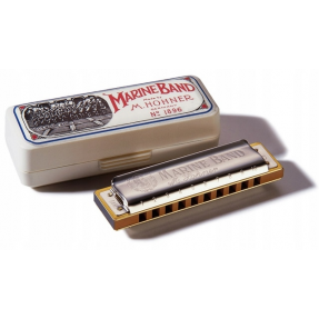 Hohner Marine Band 1896/20 G Harmonijka Ustna - 1 - Harmonijki ustne - Hohner HU064G Marine Band 1896/20 G Harmonijka Ustna