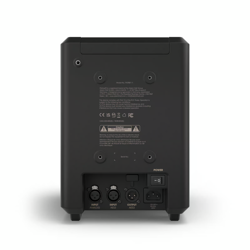 Palmer ORBIT 11 Aktywny współosiowy 3-drożny monitor studyjny - 4 - Monitory studyjne - Aktywny współosiowy 3-drożny monitor stu