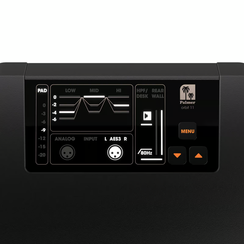 Palmer ORBIT 11 Aktywny współosiowy 3-drożny monitor studyjny - 6 - Monitory studyjne - Aktywny współosiowy 3-drożny monitor stu