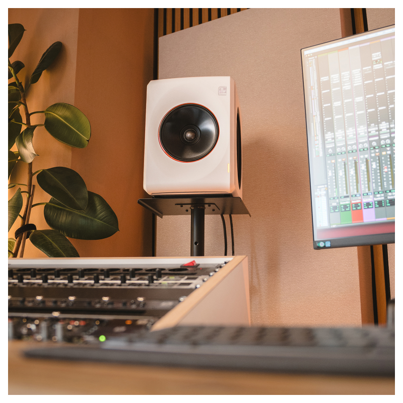 Palmer ORBIT 11W Aktywny współosiowy monitor studyjny, biały - 7 - Monitory studyjne - Aktywny współosiowy 3-drożny biały monito