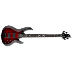 LTD B-204DX Red Burst - Gitara basowa