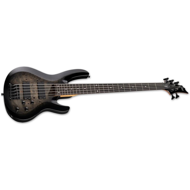 LTD B-205DX Black Burst - Gitara basowa