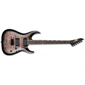 LTD MH-400HT QM See Thru Black Sunburst - Gitara elektryczna