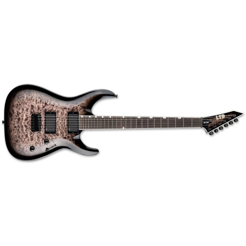 LTD MH-400HT QM See Thru Black Sunburst - Gitara elektryczna