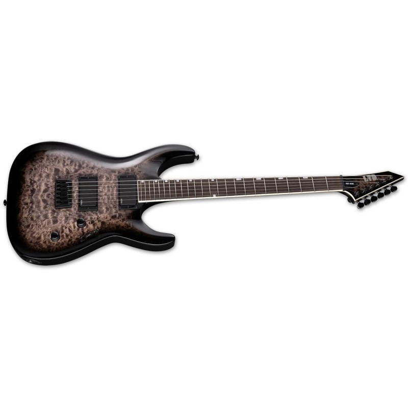 LTD MH-400HT QM See Thru Black Sunburst - Gitara elektryczna