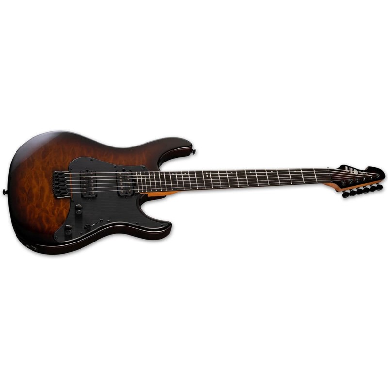 LTD SN-1000HT QM Dark Brown Sunburst - Gitara elektryczna